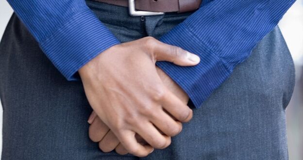 Dor na virilha como um sintoma de prostatite em um homem