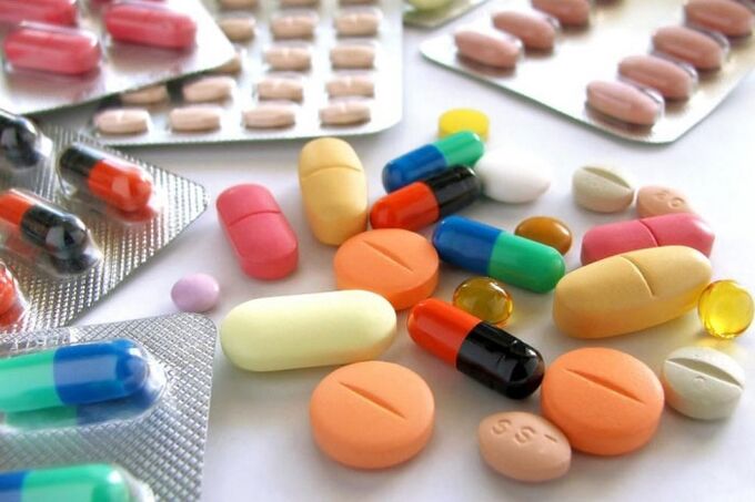 O tratamento da prostatite não está completo sem o uso de antibióticos e outros medicamentos